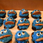 Cookie Monster Cupcakes