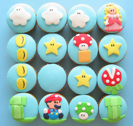 Mario Bros Cupcakes