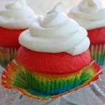 Rainbow Pride Cupcakes from The Girl Who Ate Everything.